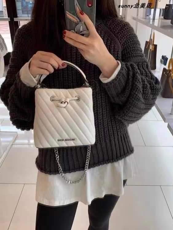 MK Suri Small Quilted Crossbody Bag, Women's Fashion, Bags