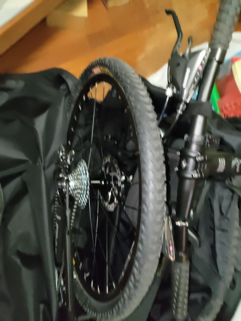 Montague Paratrooper Pro 18 Black Folding Mountain Bike Sports Equipment Bicycles Parts Bicycles on Carousell