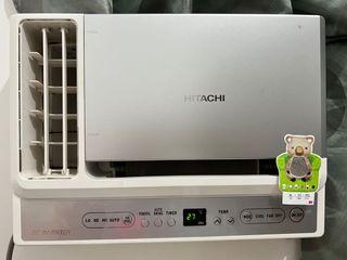 Moving out sale: Hitachi RA10HVQ 1.0hp Inverter Window Type Air Conditioner (Used) - Php 18,000.00