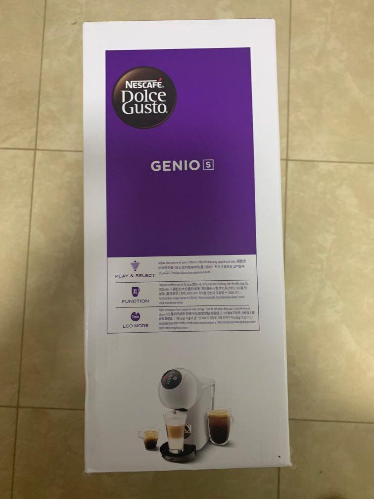 NESCAFÉ Dolce Gusto Genio S Basic Automatic Coffee Machine, White, 2kg