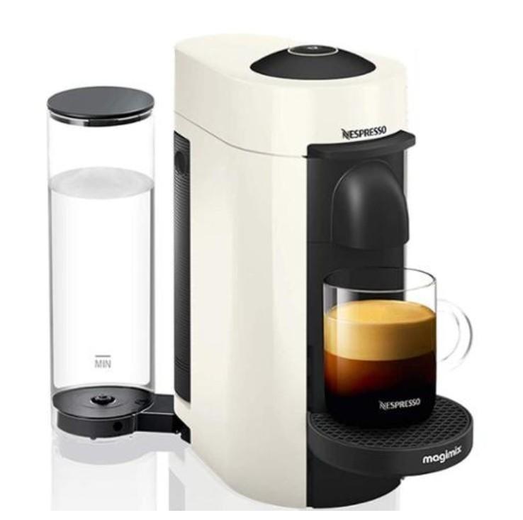 Nespresso Vertuo Plus Coffee and Espresso Maker by Magimix, White