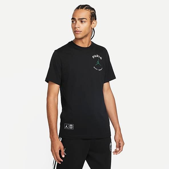 Psg jordan black store shirt