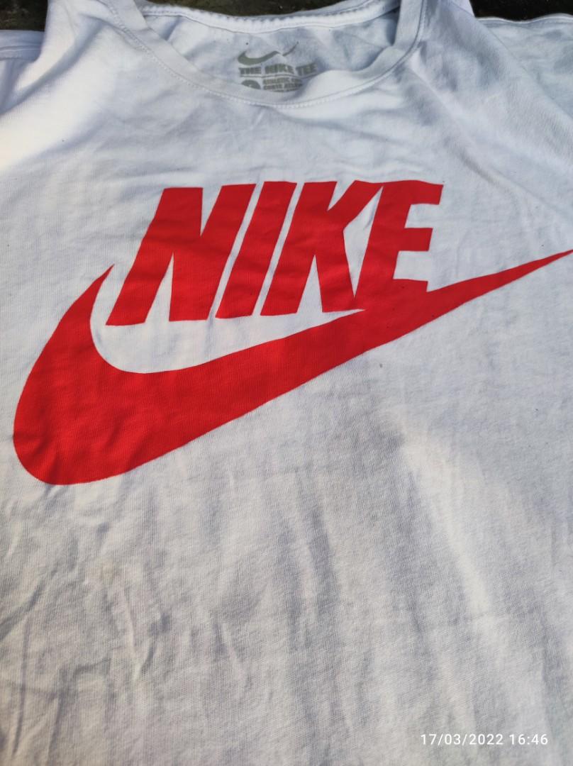 Nike big logo size S, Fesyen Pria 