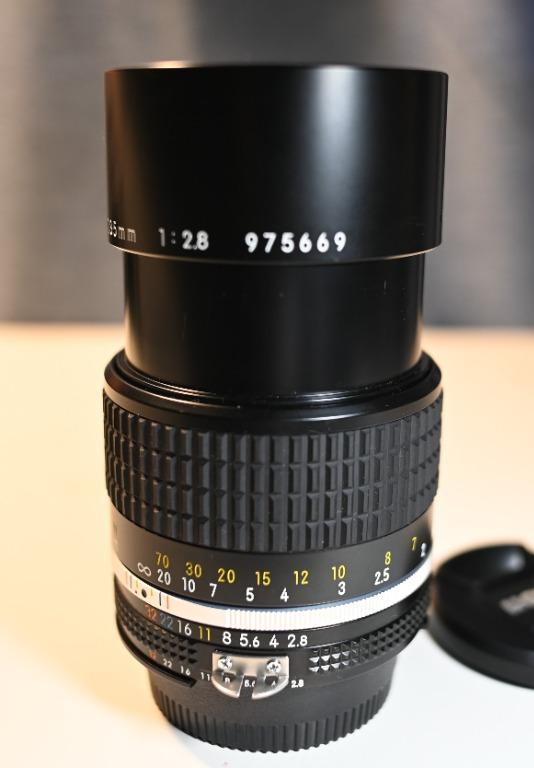 Nikon 135mm f2.8 AI-s 135 2.8, 攝影器材, 鏡頭及裝備- Carousell