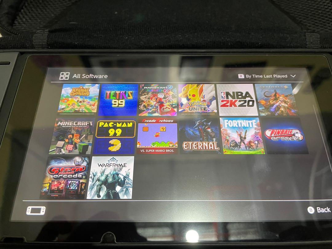Nintendo Switch Version 2 with free Skull & Co. Case and Digital Games (Category: Nintendo) located in Santa Rosa. Submitted by zerub (Listing ID 1149544094, Image 3). Description: Nintendo Switch Version 2 (Like new) - Screen Protector since Day 1 - Price: 15k all in (Negotiable) Freebies: - Skull & Co. Maxcarry Case - Physical Game: NBA 2k20 - Digital Games: - Diablo - Minecraft - Legend of Zelda: BOTW - Animal Crossing New Horizon - Super Mari