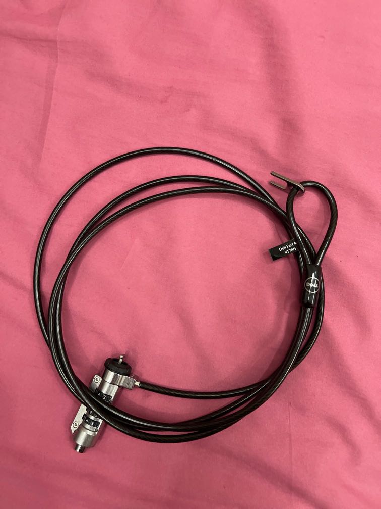 Original DELL Laptop Security Lock Cable, Computers & Tech, Laptops
