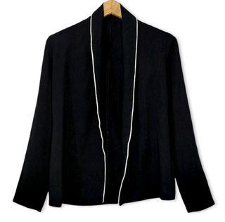 Outer cardigan hitam
