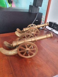 Pair of Brass Canon