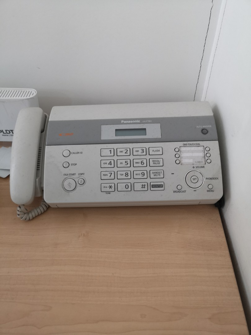 Panasonic KXFT983 Fax Machine for Sale, Computers & Tech, Office