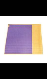 Perlak Bayi Lucky Baby 90x60cm • Yellow Purple