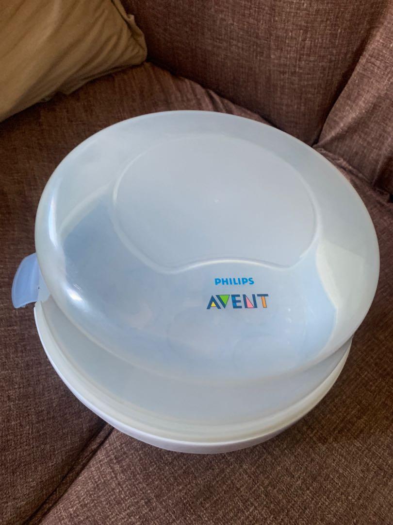 Philips Avent Microwave Steriliser (Category: Breastfeeding & Bottle Feeding) located in Manila. Submitted by my_handmedown (Listing ID 1149513723, Image 3). Description: Philips Avent SCF271/51 PP Microwave Steriliser Unused 9/10 No box *With free bottles in pic .
