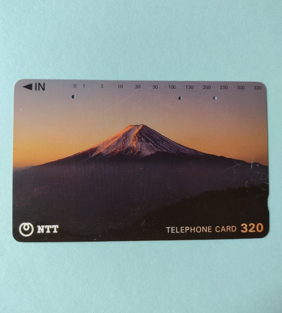 Phonecard Japan Mt. Fuji, Hobbies & Toys, Memorabilia