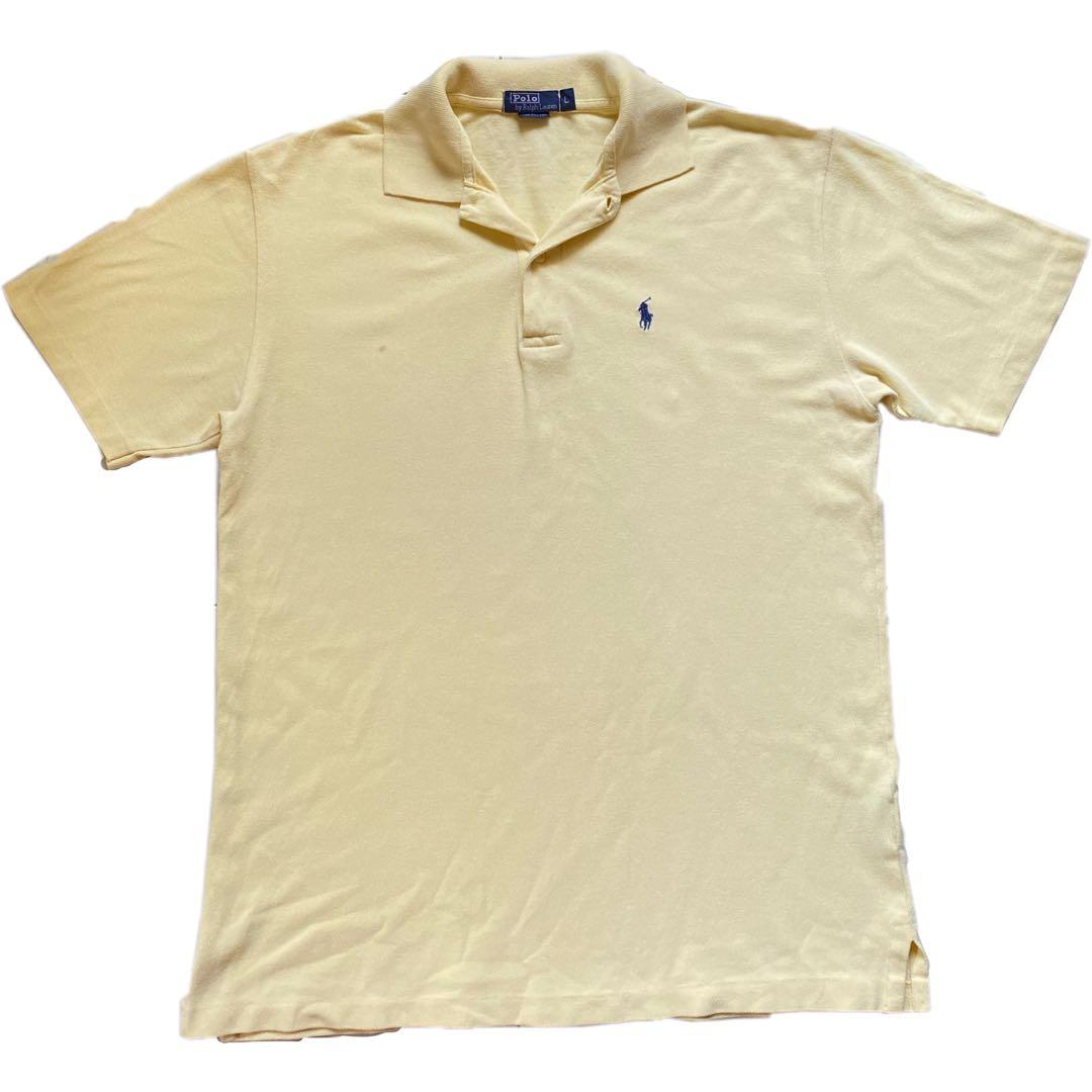 Ralph lauren yellow shirt clearance