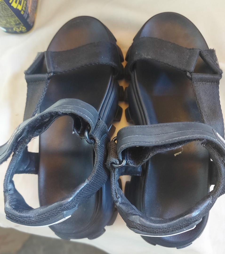 PRADA Cloudbust Thunder white ridged sole nylon strap sandals EU37.5 at  1stDibs | filas that look like pradas, prada cloudbust thunder sandals,  prada extralight