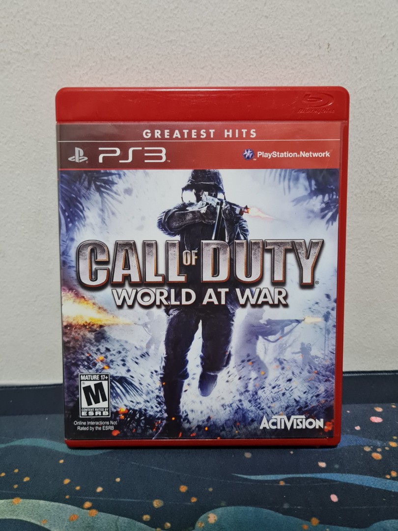 Call of Duty World At War PS3 Game Disc, Video Gaming, Video Games,  PlayStation on Carousell
