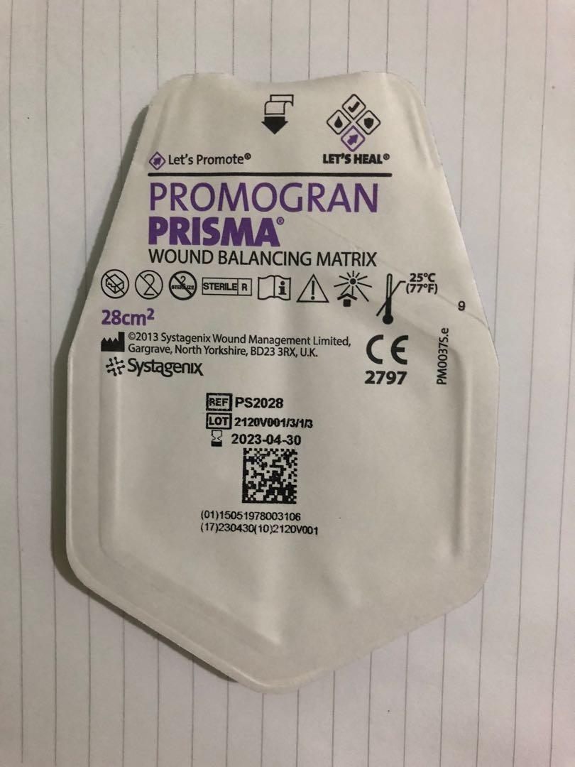 Promogran Prisma Wound Dressing and Wound Care, Health & Nutrition