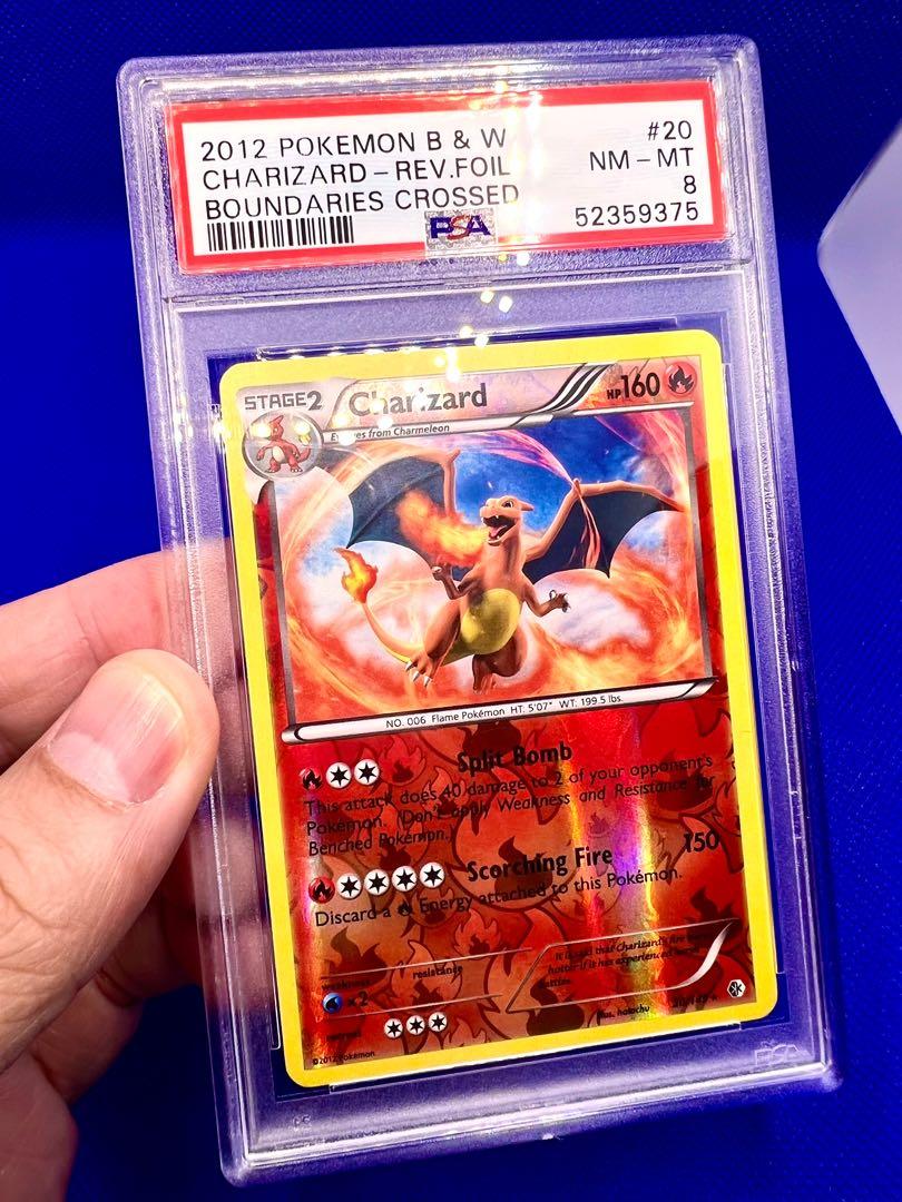 Rare Pokemon Black and white Charizard 20/149 reverse foil - Boundaries ...