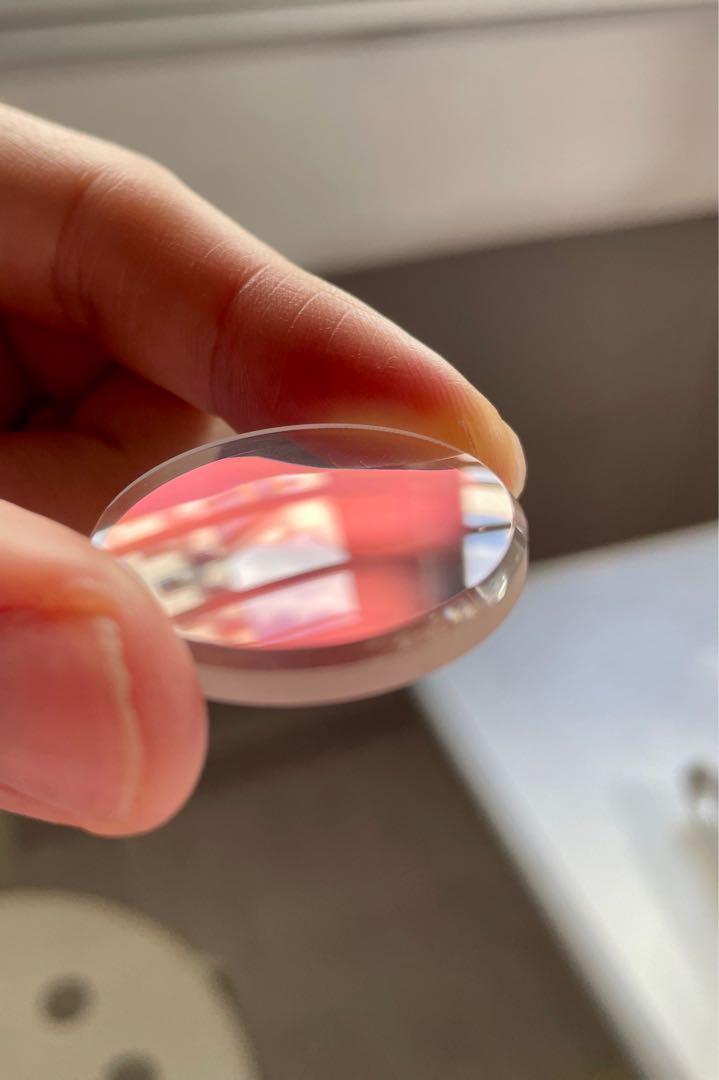 Ar clearance sapphire crystal