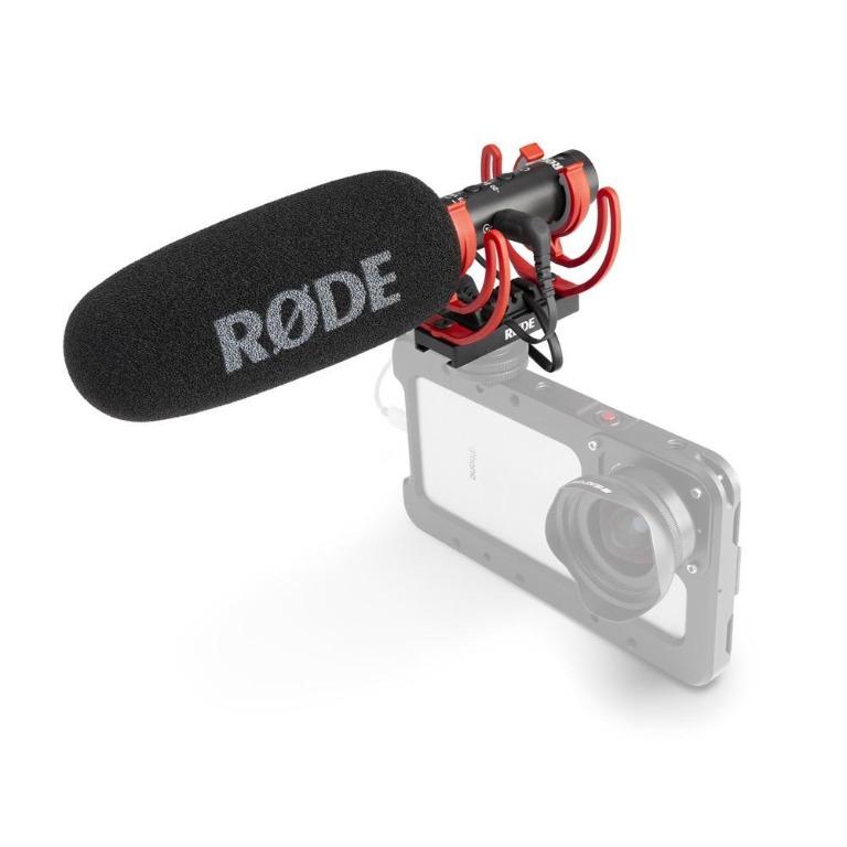 Rode VideoMic NTG VNTG Hybrid Analog/USB CameraMount Shotgun Microphone, Audio, Microphones on