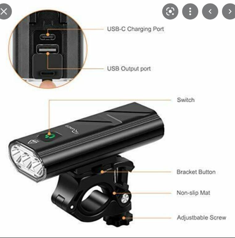 ryaco bike light