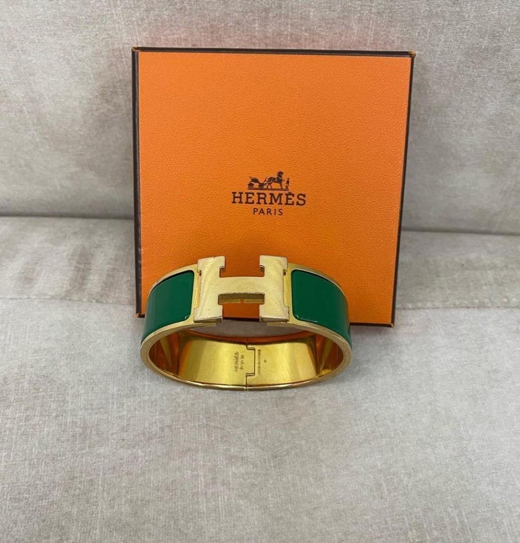 HERMES CLIC CLAC H BRACELET GM, Luxury, Accessories on Carousell