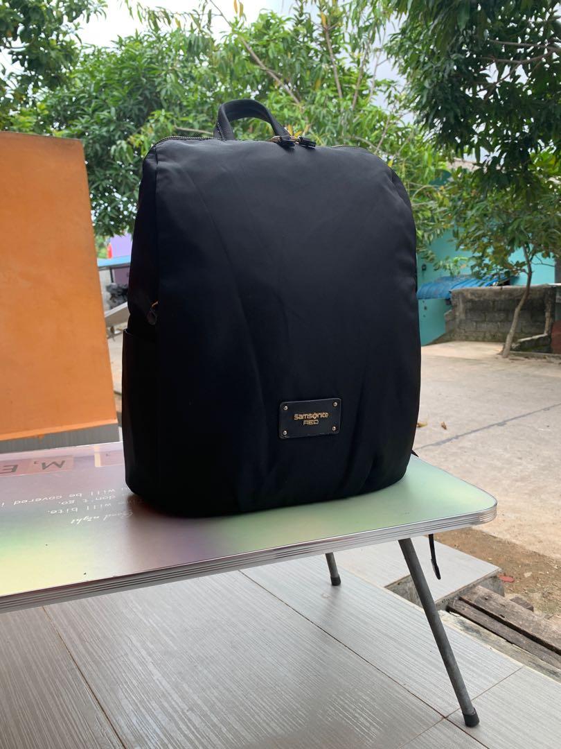 Samsonite red clodi backpack hot sale