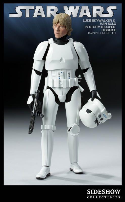 全新從未開封SIDESHOW Star Wars LUKE SKYWALKER / HAN SOLO