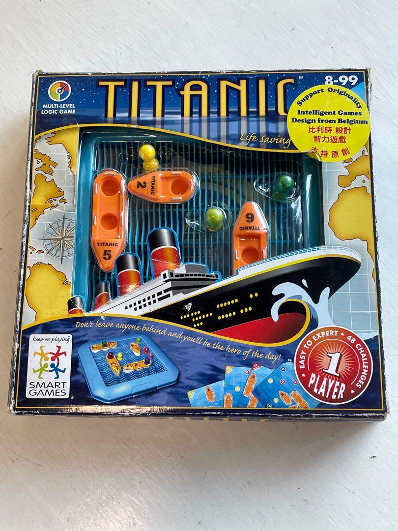 SmartGames Titanic 智力遊戲, 興趣及遊戲, 玩具& 遊戲類- Carousell