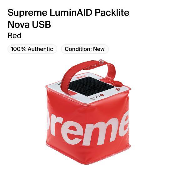 Supreme luminaid packlite nova usb red hotsell