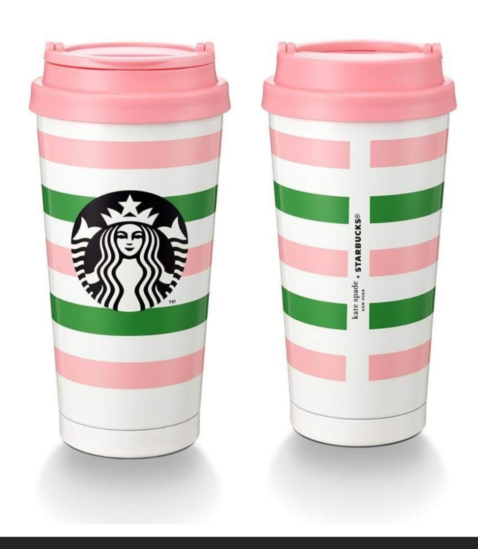 Starbucks x Kate Spade tumbler, Furniture & Home Living, Kitchenware