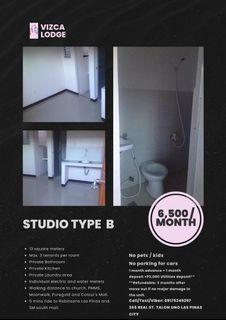 Studio Unit for Rent in Las Pinas