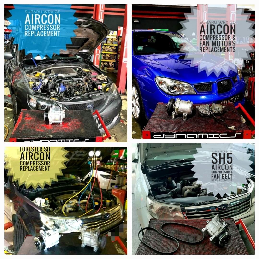 Subaru Aircon Compressor(Original/OEM) Replacement (580780 range