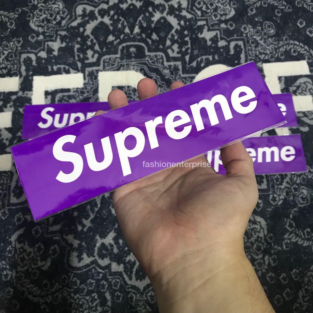Supreme fw12 store box logo