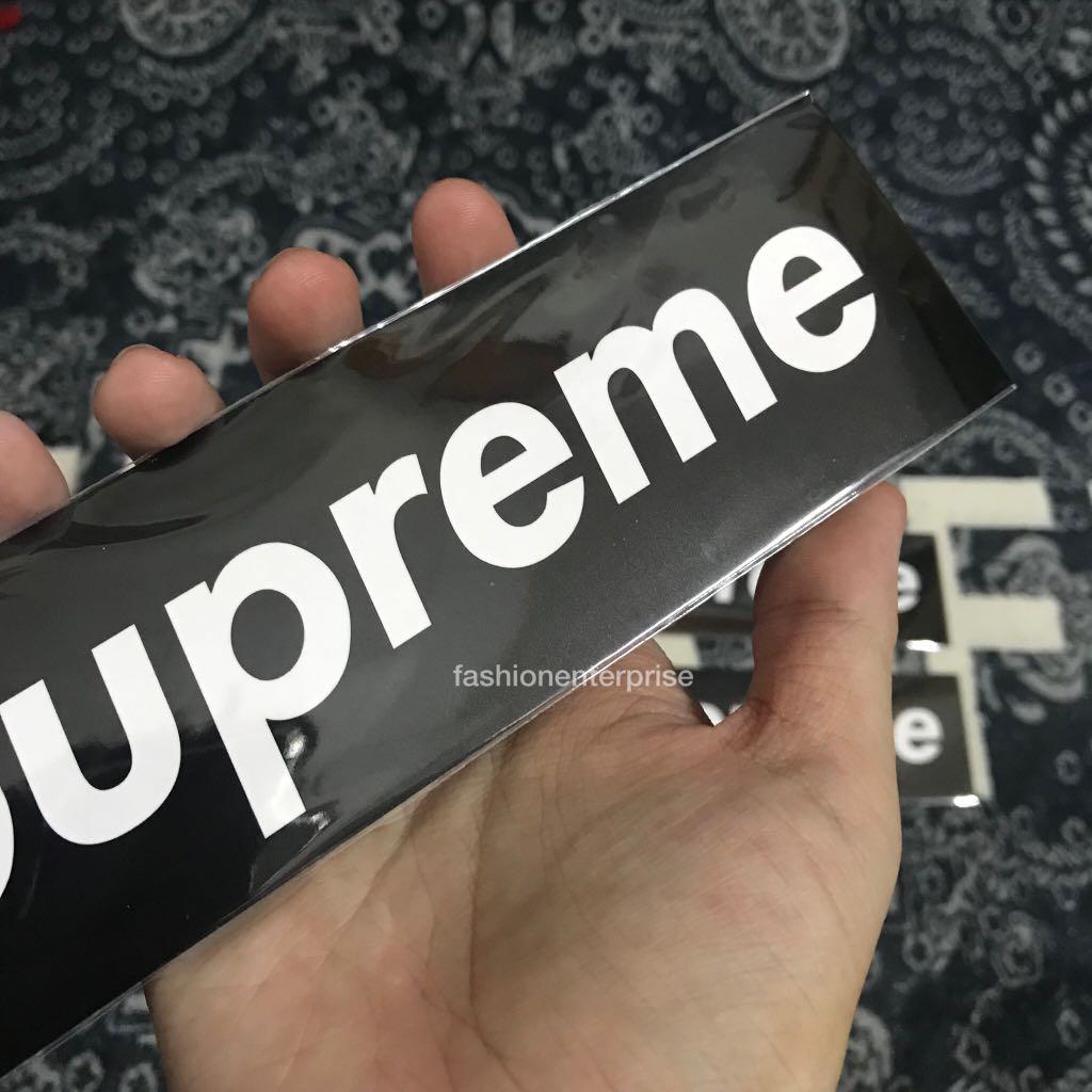 Supreme box logo sticker clearance