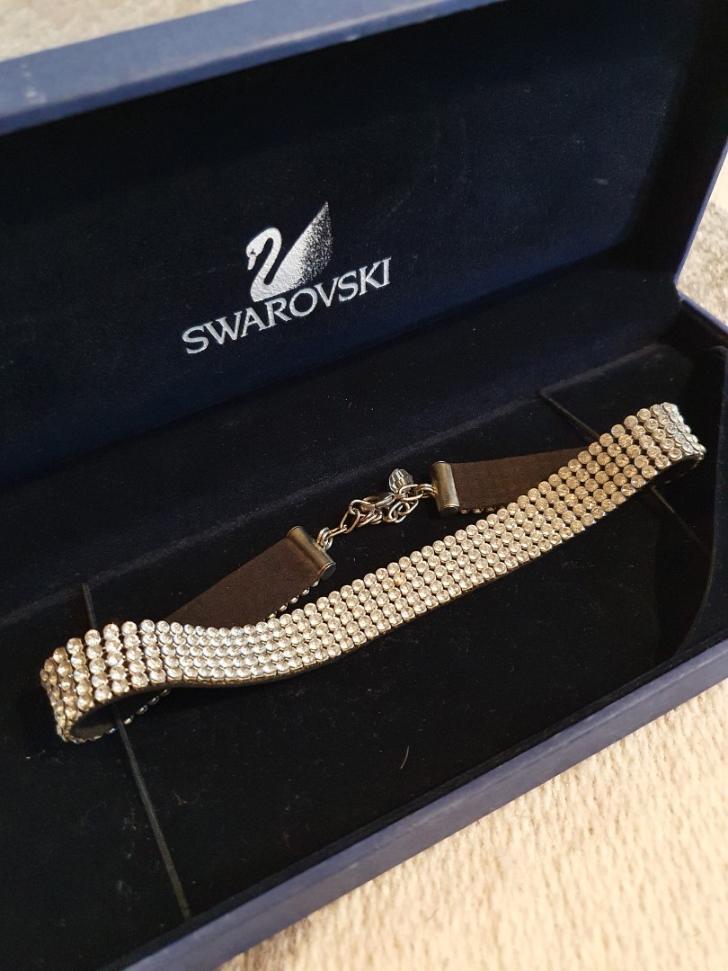 Authentic SWAROVSKI Choker, Women's Fashion, Jewelry & Organisers ...