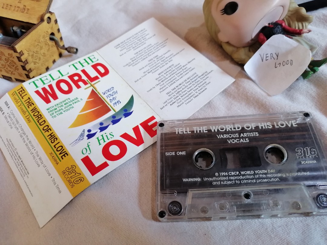 Tell the World of His Love Various Artist Pope John Paul Original