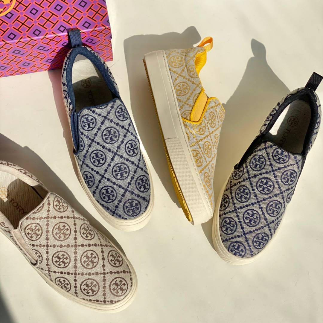 Tory burch slip best sale on sneaker