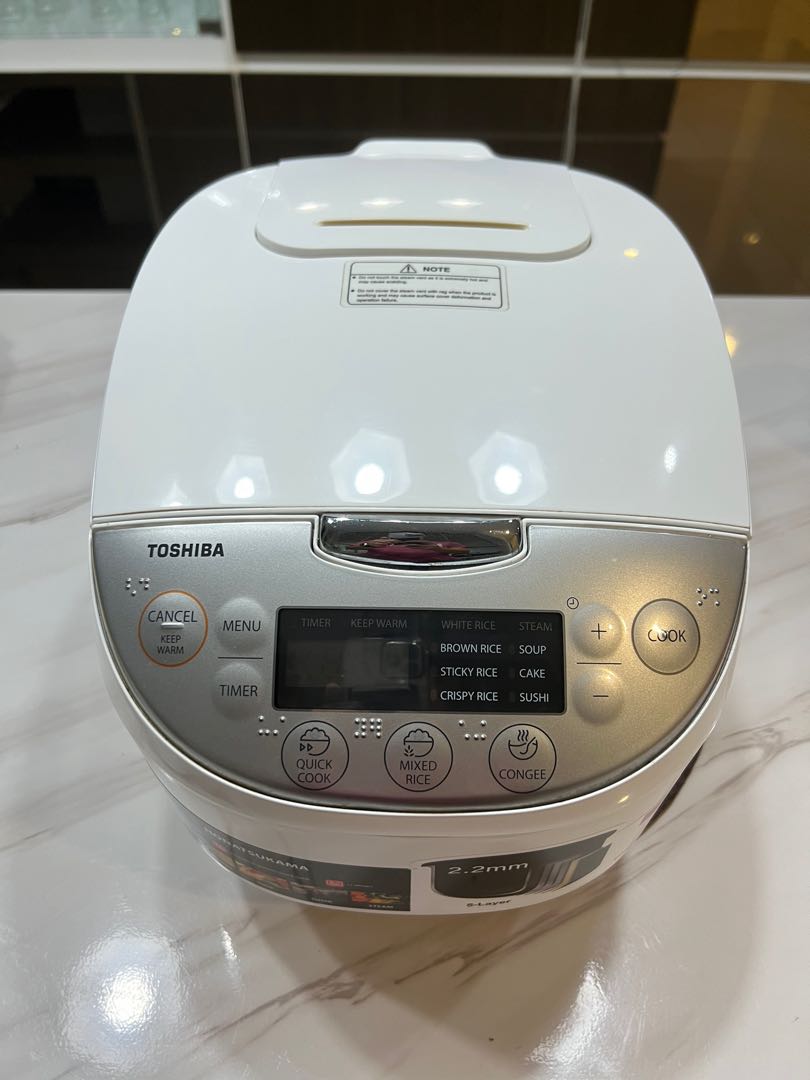 Toshiba Honatsukama Rice Cooker 1.8L, TV & Home Appliances, Kitchen