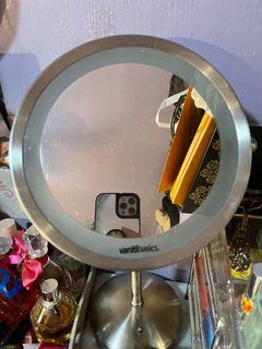 Vanitibasics double sided lighted vanity mirror