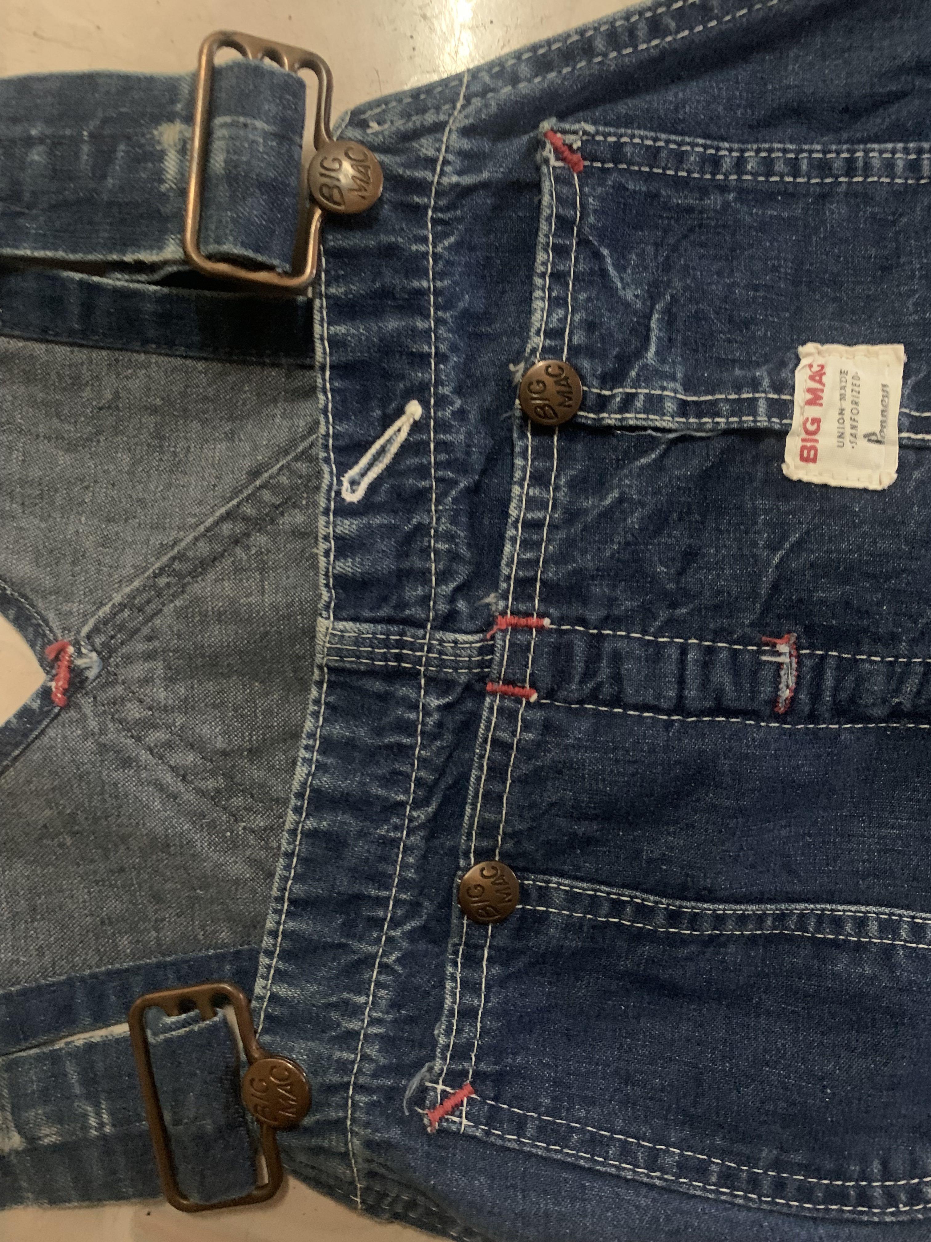 Vintage 1960s JC Penney s Big Mac Overalls