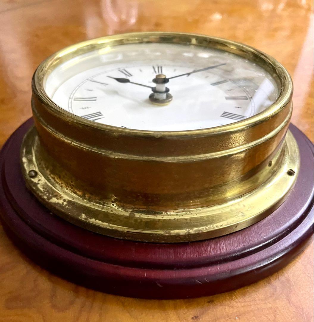 Vintage English Metamec Wall Clock Hermale German Quartz Movement