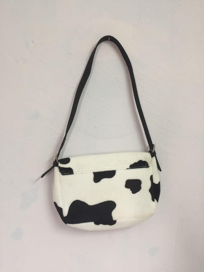 Guess cow discount print bag