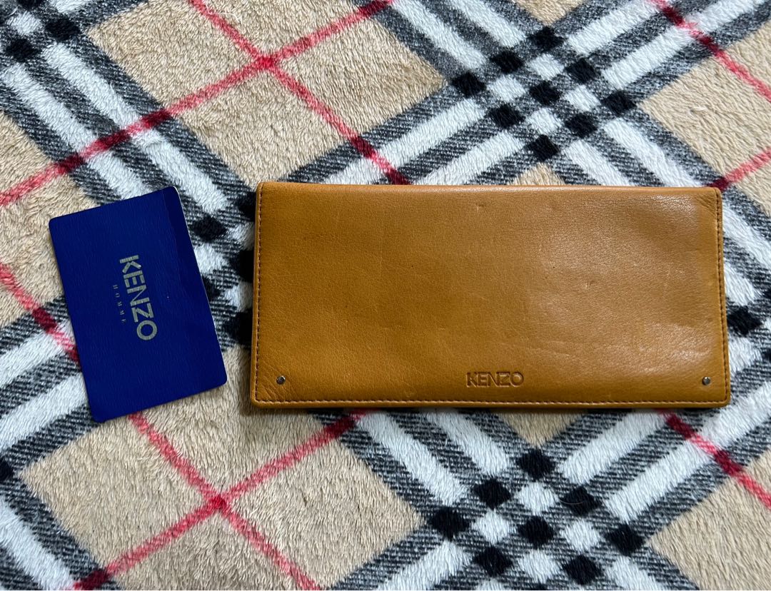 Vintage kenzo long wallet, Luxury, Bags & Wallets on Carousell