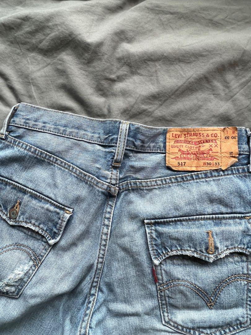 Vintage Levis 517 Bootcut Jeans, Men's Fashion, Bottoms, Jeans on Carousell