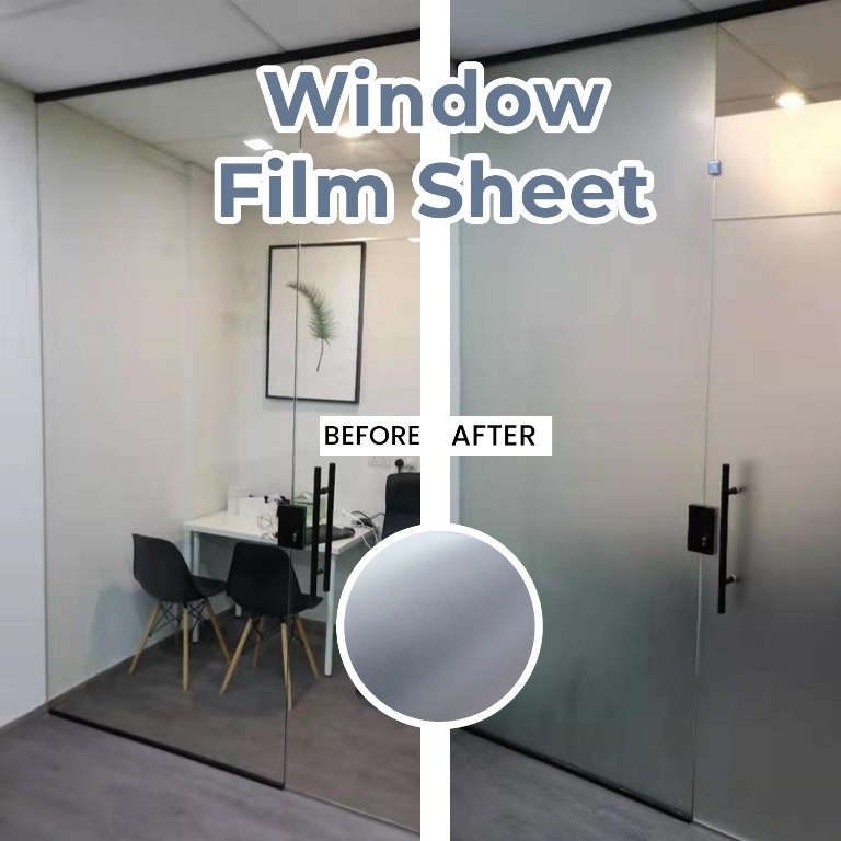 Window Film Sheet / Window Frosted Sheet / Solar Film / Toilet Door ...