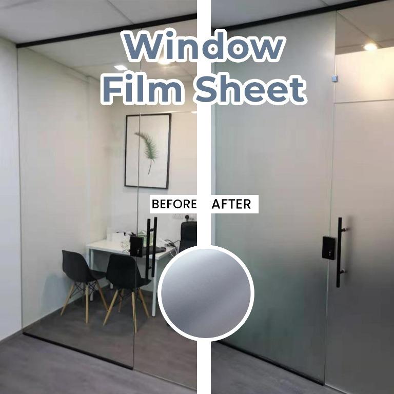 Window Film Sheet / Window Frosted Sheet / Solar Film / Toilet Door