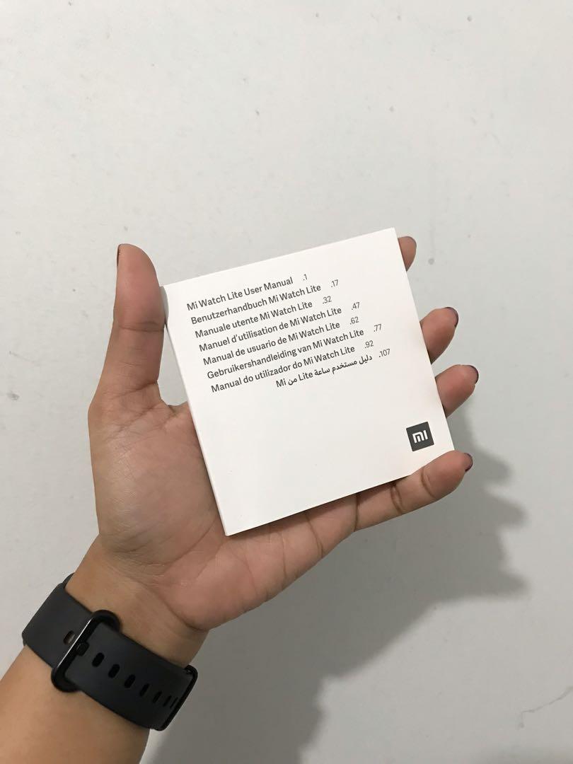 Xiaomi Mi Watch Lite, Fesyen Wanita, Jam Tangan di Carousell