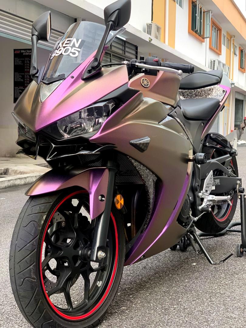 YAMAHA YZF R25 V1 FULLY LOADED SUPERB CONDITION LOW MILEAGE NEGO Motorbikes on Carousell