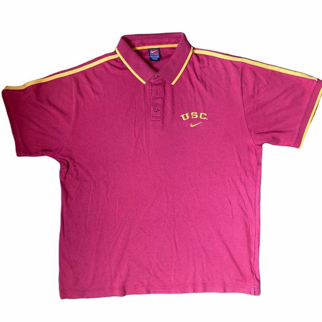 Vintage Nike USC Team polo shirt, Men's 