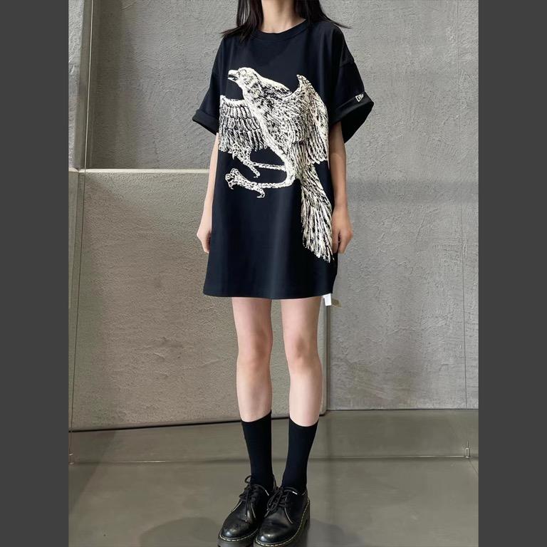 Yohji Yamamoto Pour Homme New Era Crow Tee, 男裝, 上身及套裝, T